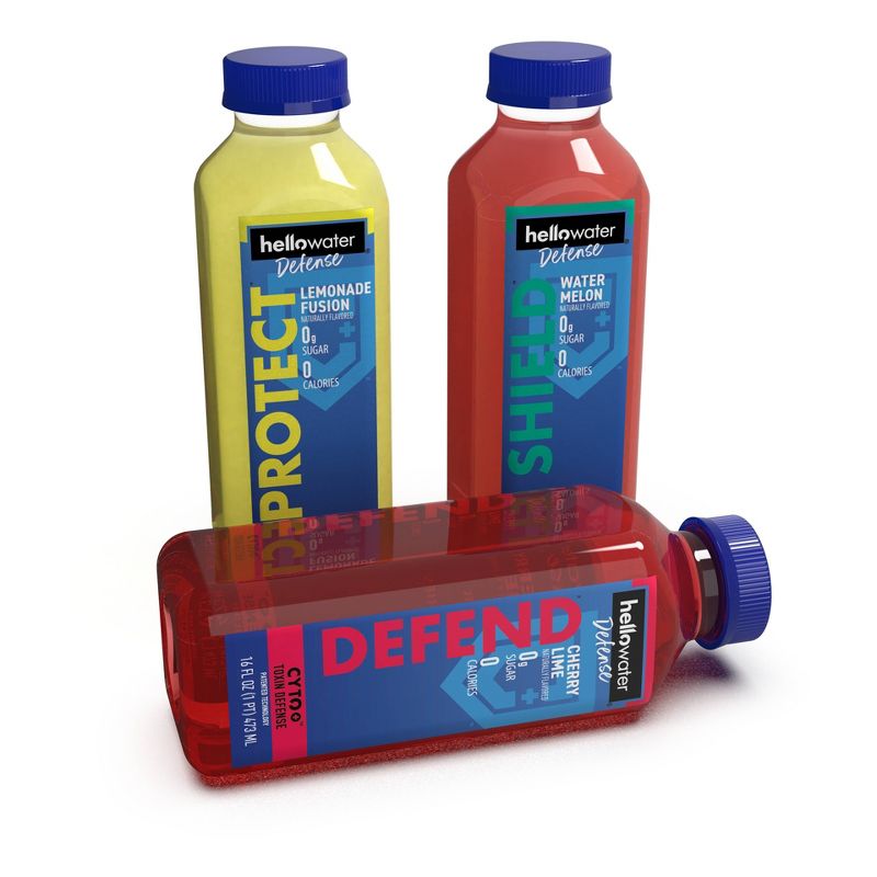 Hellowater Cherry Lime Defense Water - 16 fl oz Bottle