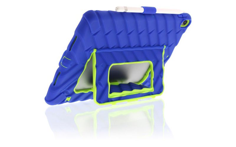Gumdrop Hideaway iPad Pro 10.5 Case - For Apple - Royal Blue, Lime