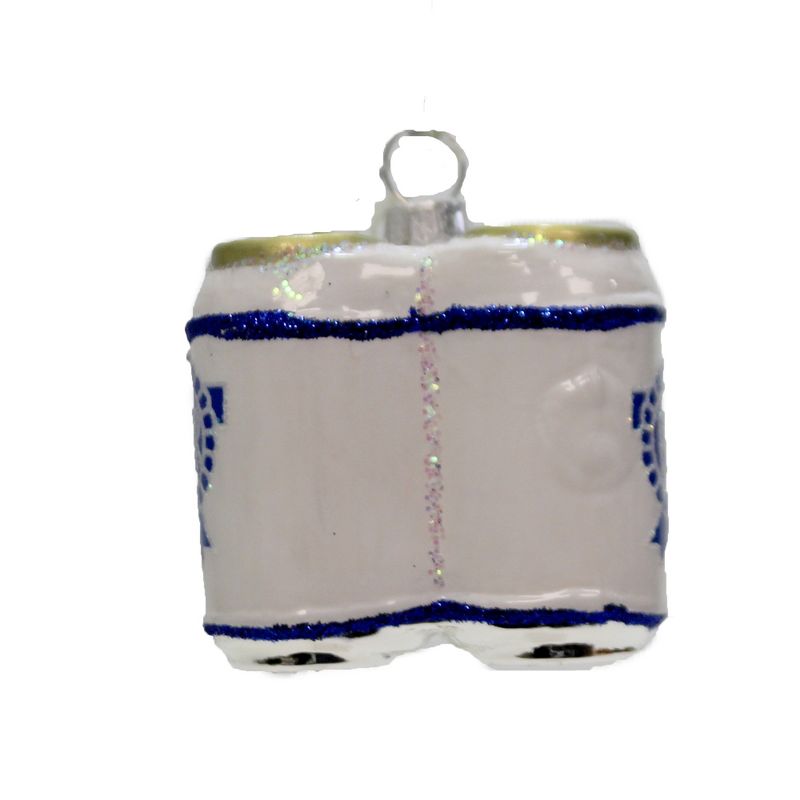 Holiday Ornament 2.25" Six Pack Of Beer. Ormament Christmas Beverage Ale  -  Tree Ornaments