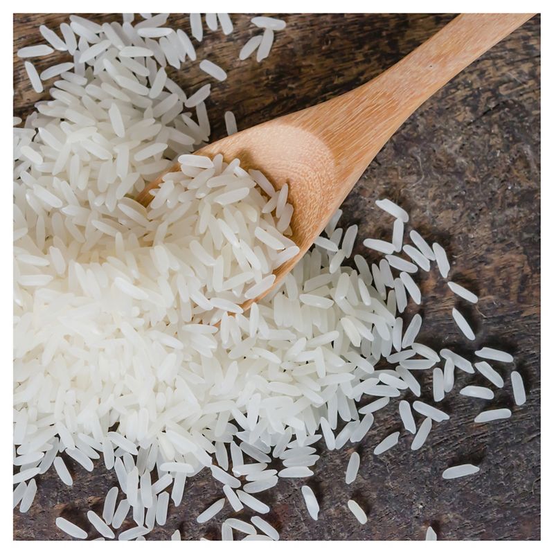 Augason Farms Gluten Free Long Grain White Rice Paul - 28lb