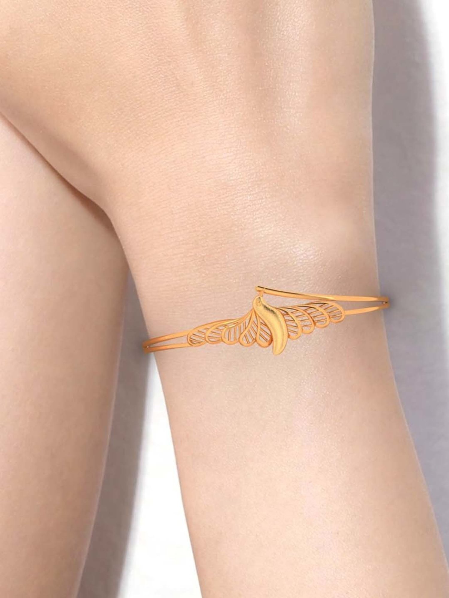 Mia by Tanishq Berry Bellini Baubles 14k Ruby Bangle