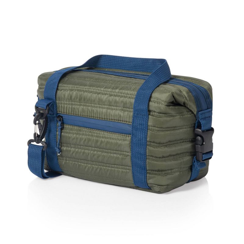 Oniva Midday Quilted Washable Insulated 6.3qt Lunch Bag - Olive Green