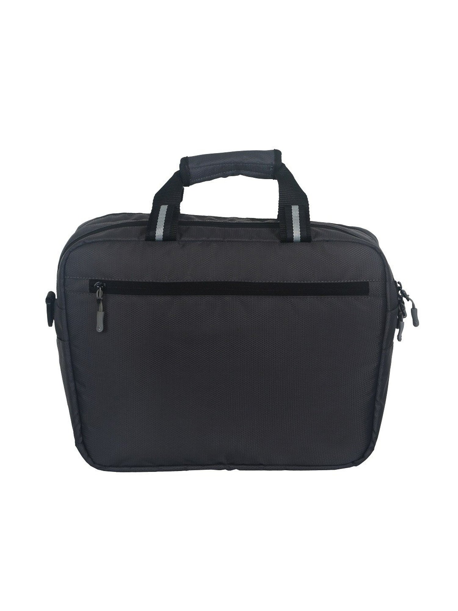 Priority Black Synthetic Large Messenger Bag
