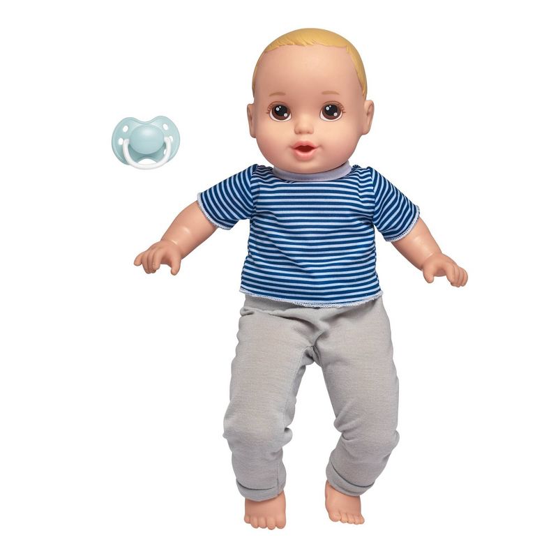 Perfectly Cute 14" My Sweet Baby Boy Doll - Blonde with Brown Eyes