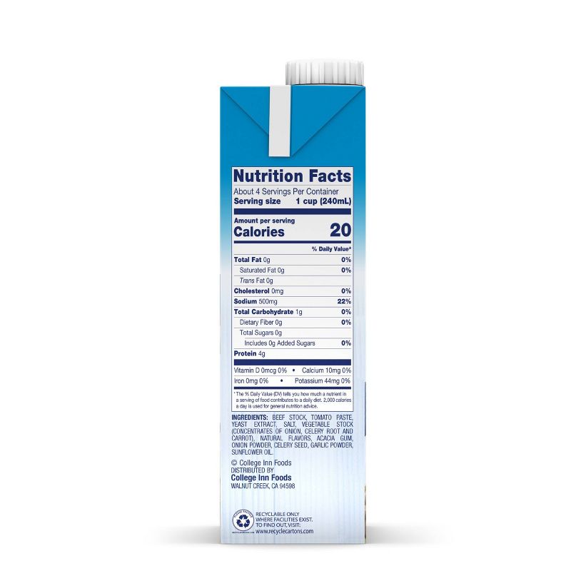 College Inn Bold Beef Stock 32oz