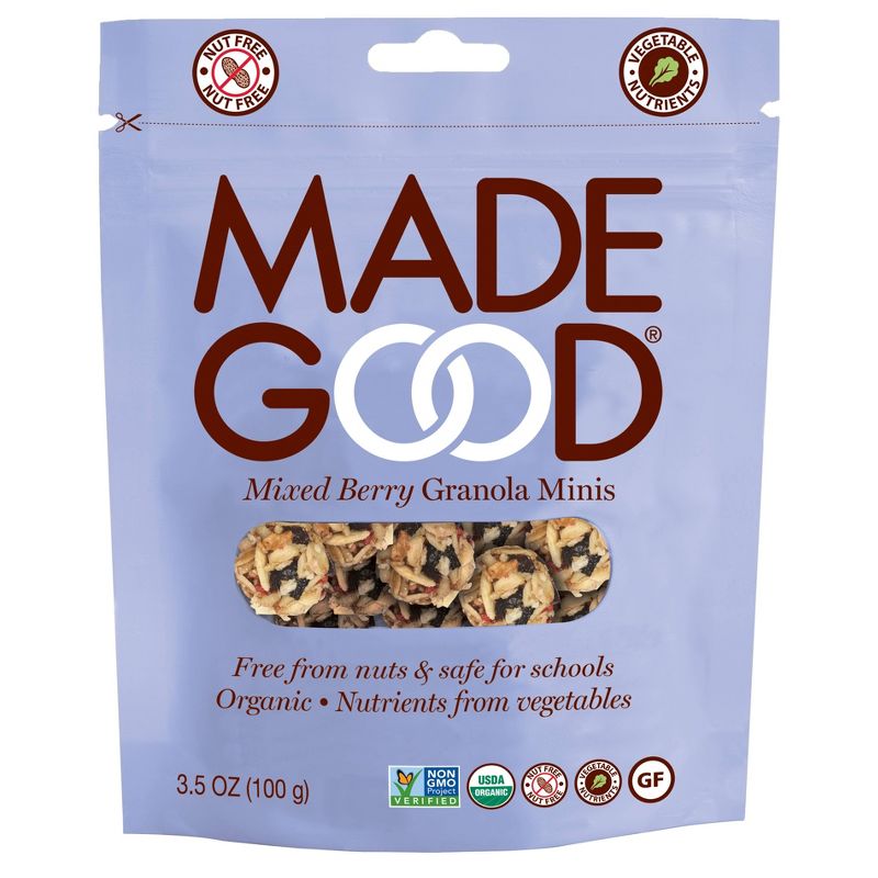 MadeGood Mixed Berry Granola Minis - 3.5oz