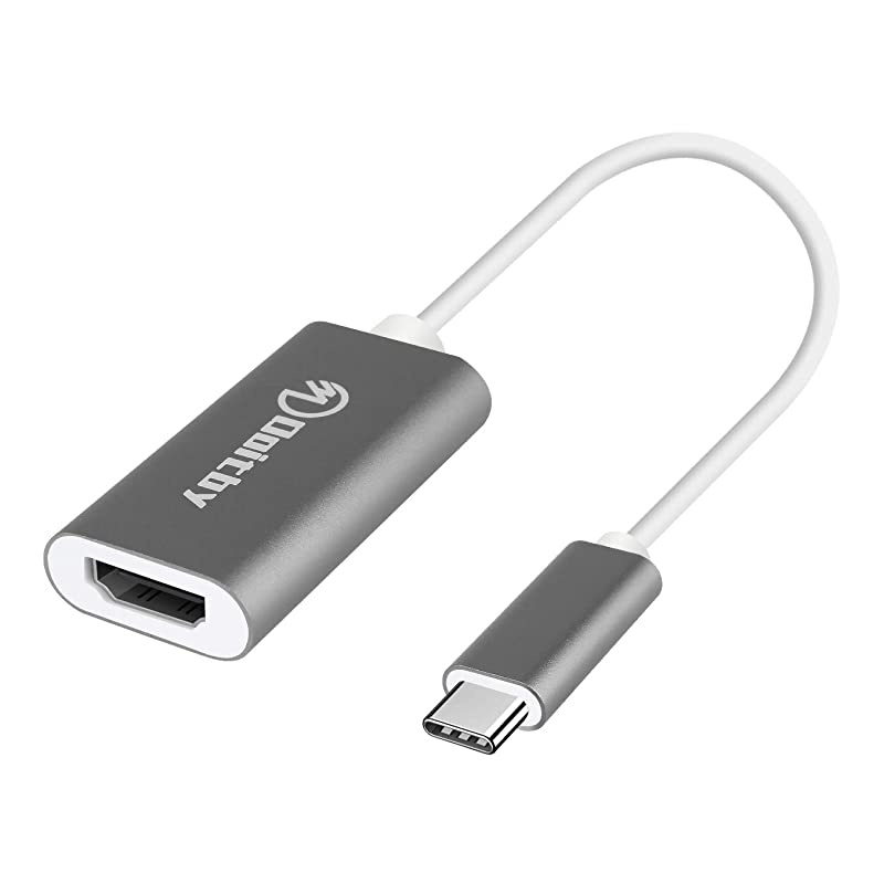USB C to HDMI Adapter 4K Aluminum USB C HDMI Adapter Compatible with MacBook ProSamsung S20S10S9S8 iMacMacBook Air DELL XPS Surface Book Pixelbook and More Thunderbolt 3 Compatible