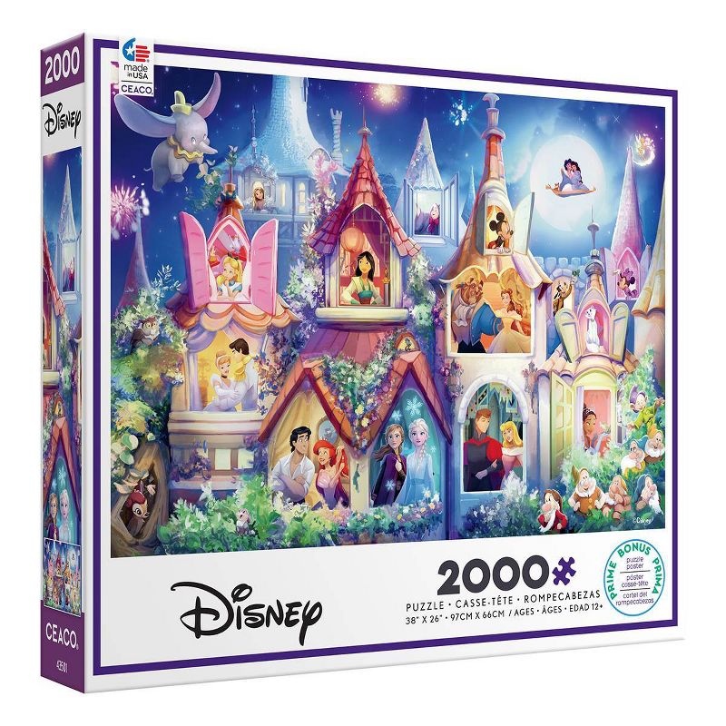 Ceaco Disney Princess Castle Jigsaw Puzzle - 2000pc