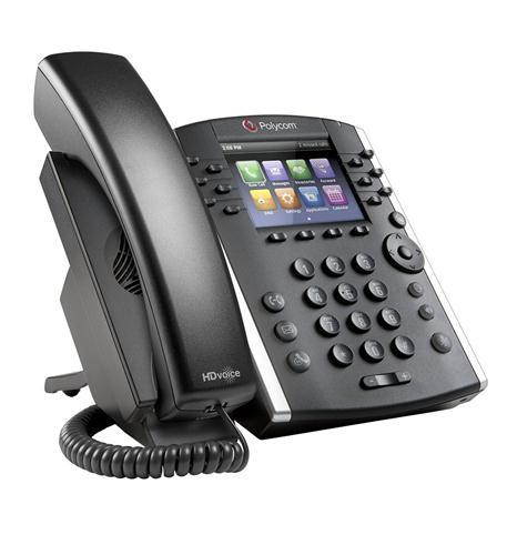 Polycom VVX 401 (2200-48400-025) 12-line Desktop Phone