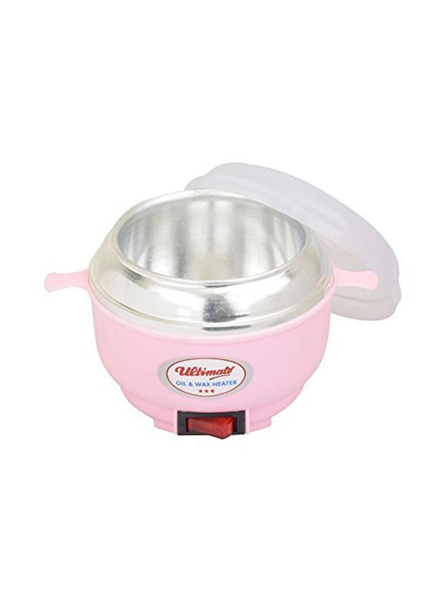 Crescent Electric Auto Cut-Off Oil & Wax Heater with On/Off Indicator (Pink)