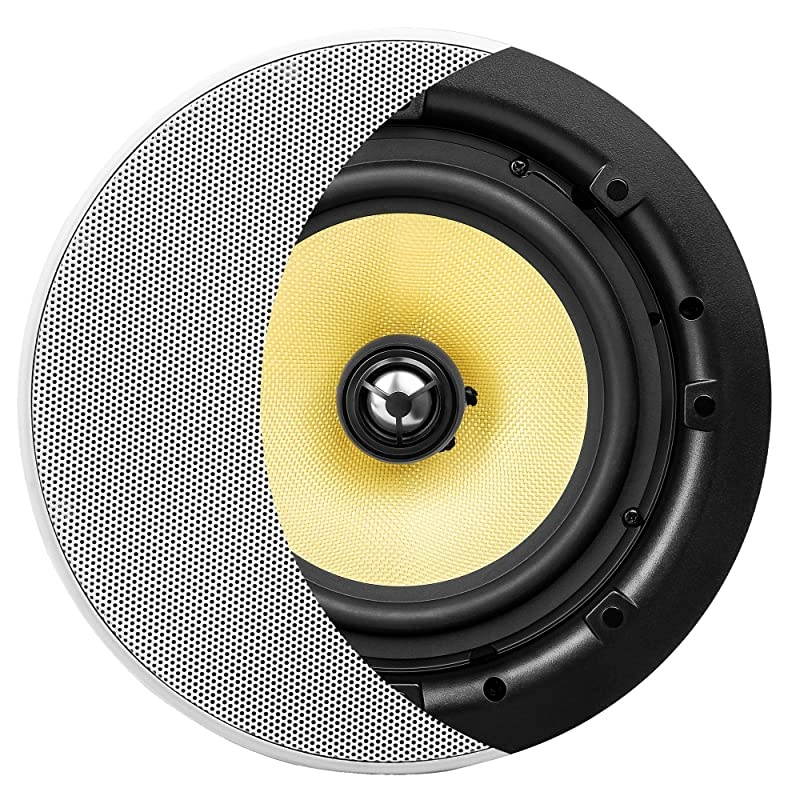 8" Trimless in-Ceiling/in-Wall Speaker w/Kevlar Woofer, Pair 175W &ndash; ACE850