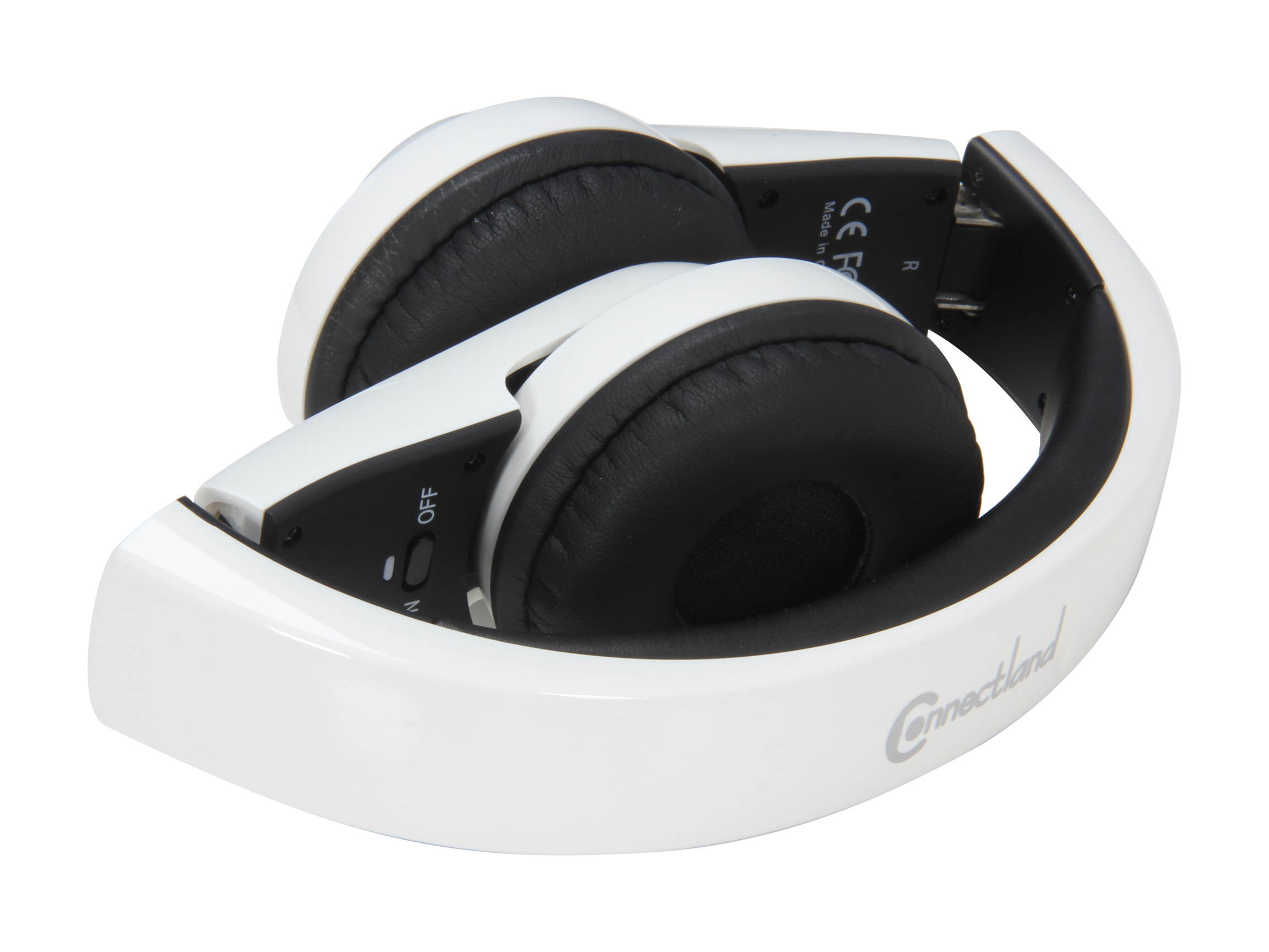 SYBA Multimedia White CL-AUD23040 V3.0 Bluetooth APTX Hi-Def Sound Headphone with Microphone