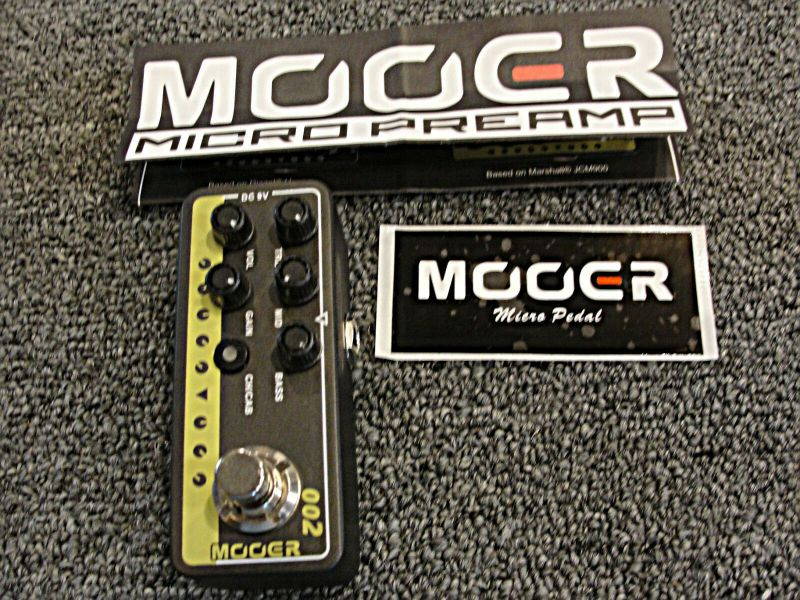 Mooer Micro Preamp 002 UK Gold 900 Guitar Effects Pedal Based on Marshall JCM900