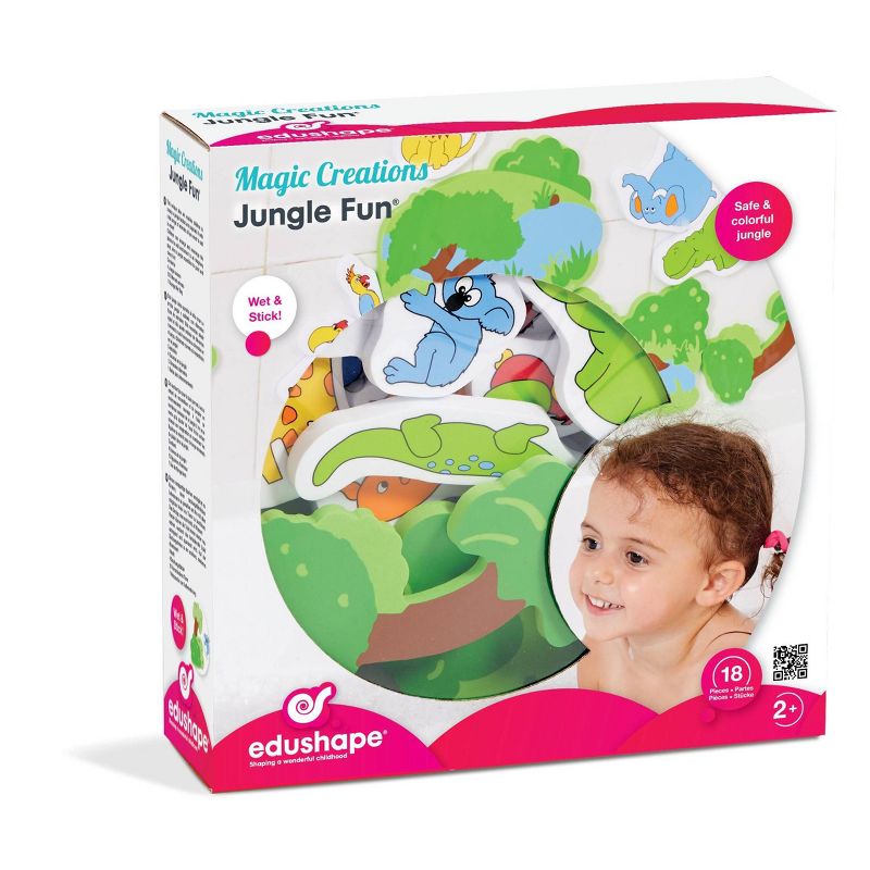 Edushape Magic Creations Bath Playset - Jungle Fun