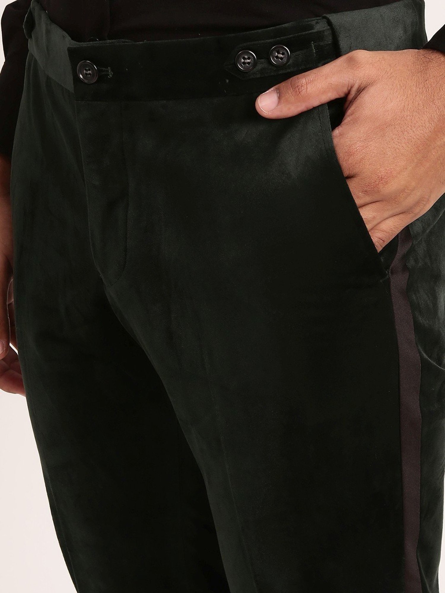 Lindbergh Dark Green Slim Fit Two Piece Suit