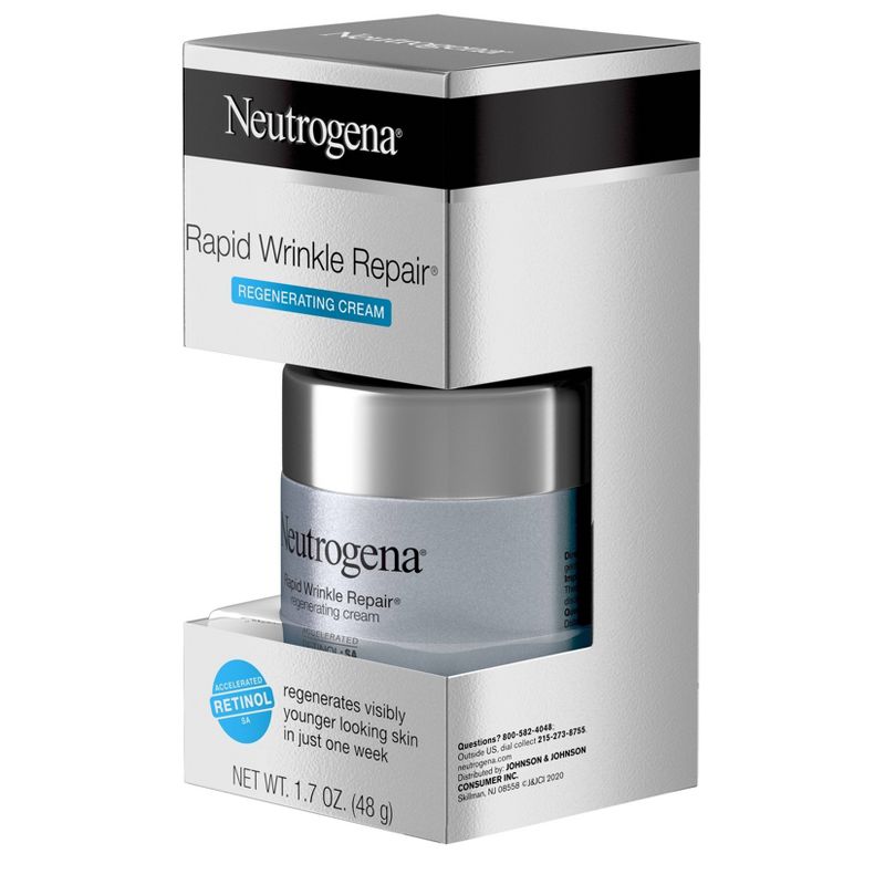 Neutrogena Rapid Wrinkle Repair Hyaluronic Acid & Retinol Cream - 1.7oz