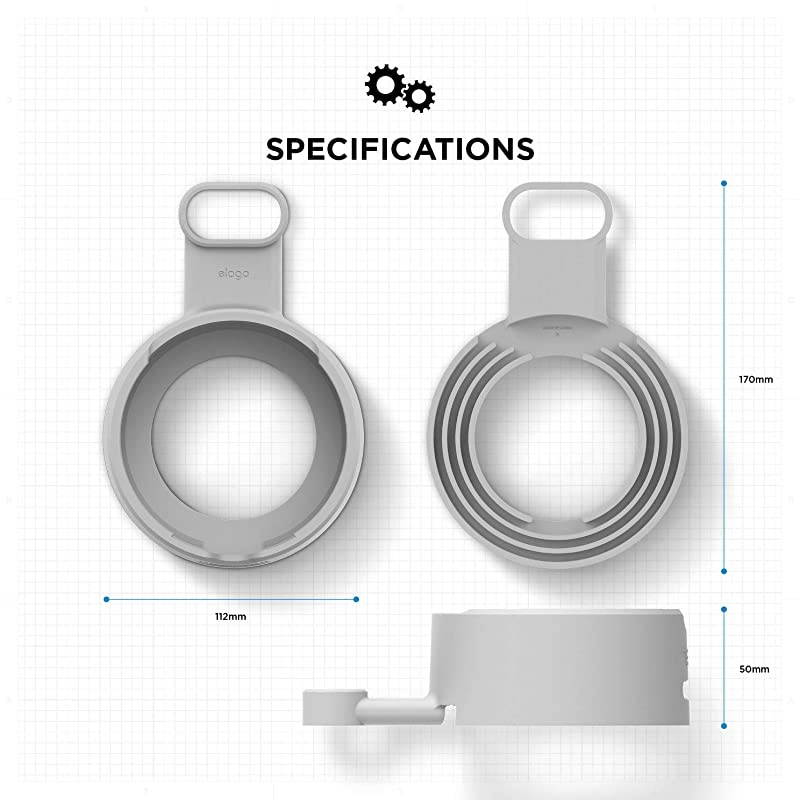 Google WiFi Wall Mount Easy to InstallMove No Screws Needed Cable Management Space Saving Light Grey