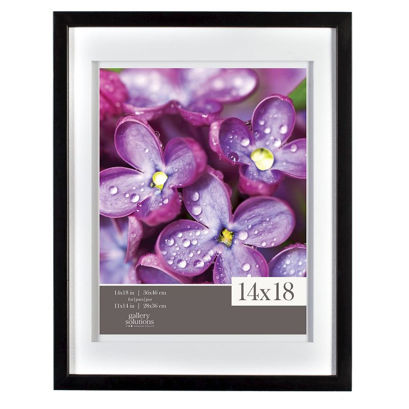 11" x 14" Frame Black - Gallery Solutions