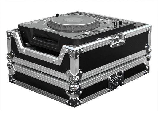 CASE FOR A LARGE FORMAT TABLETOP CD/DIGITAL MEDIA PLAYER CASE