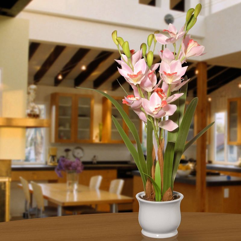 28" Light Pink Orchid Flowers - National Tree Company