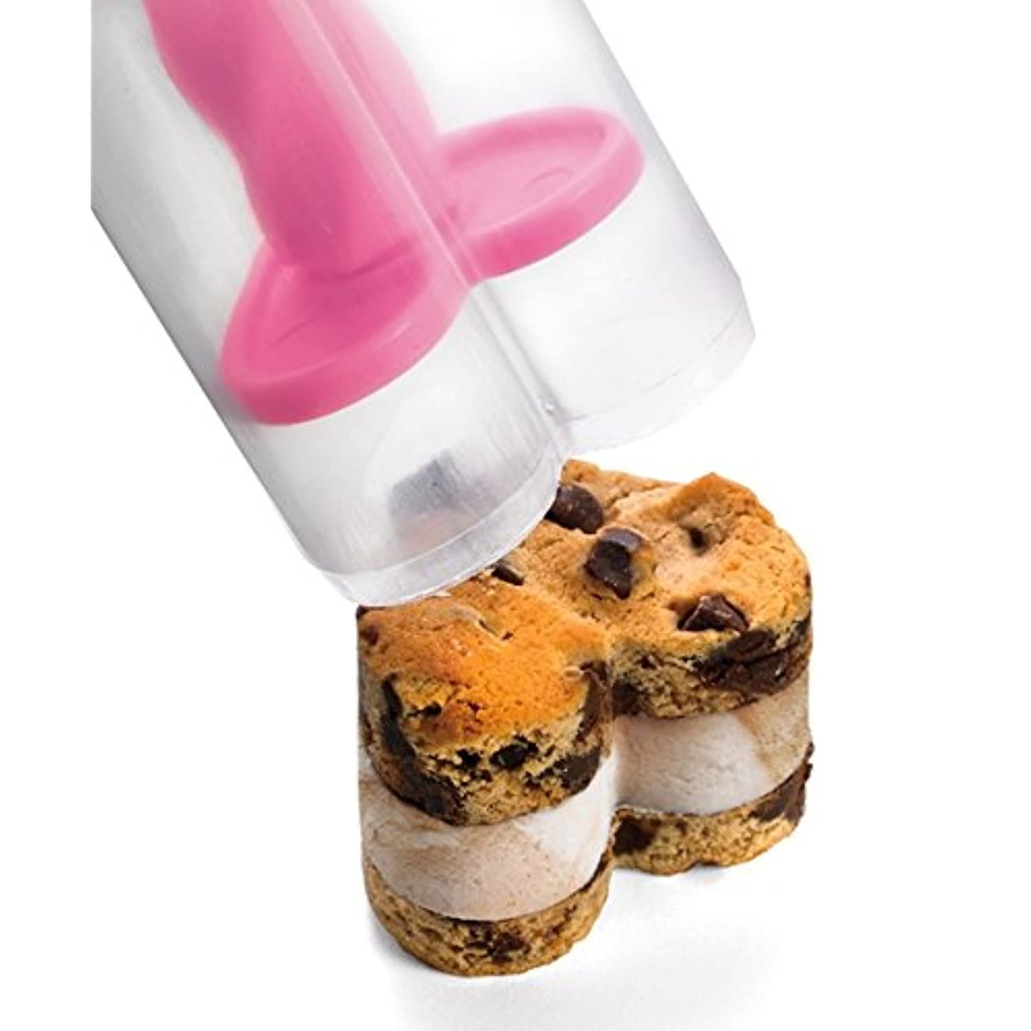 Cuisipro Mini Ice Cream Sandwich Maker, Clear