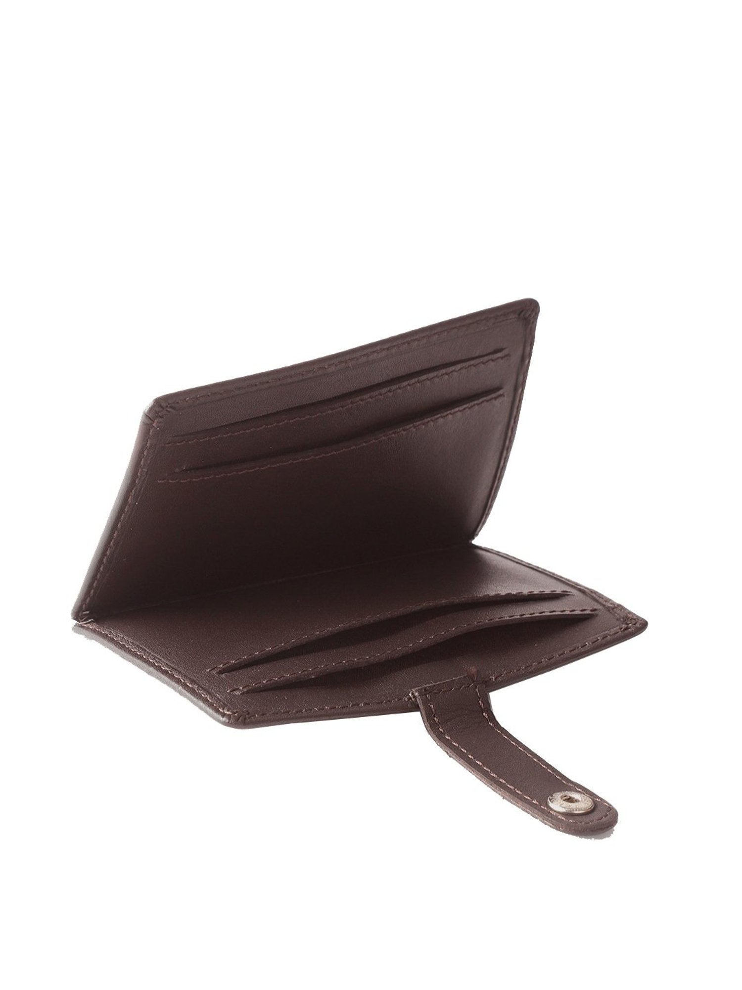 Brown Bear Brown Casual Leather Rfid Card Holder for Men