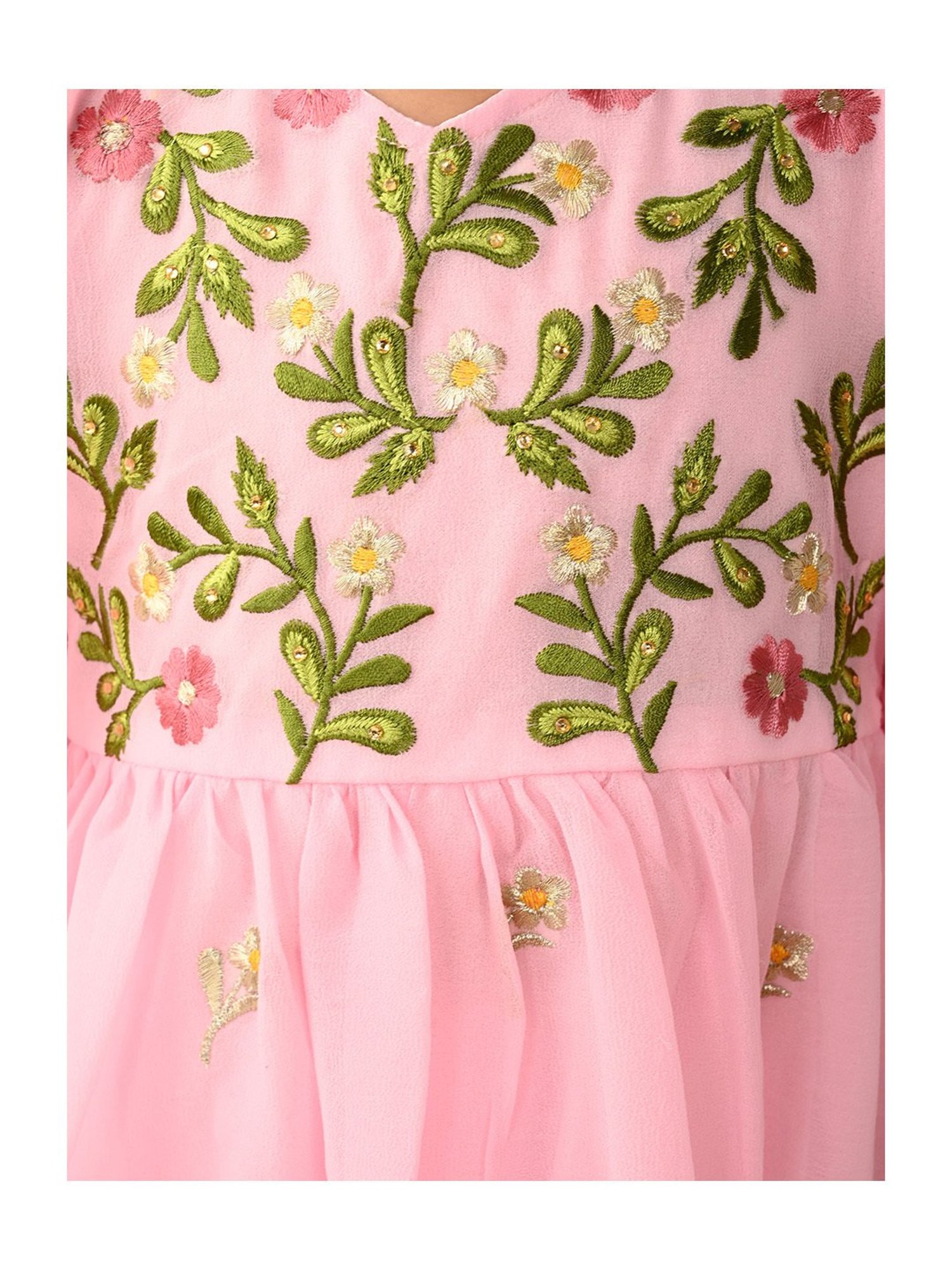 VASTRAMAY Kids Blue & White Cotton Over Dyed Kurta Set