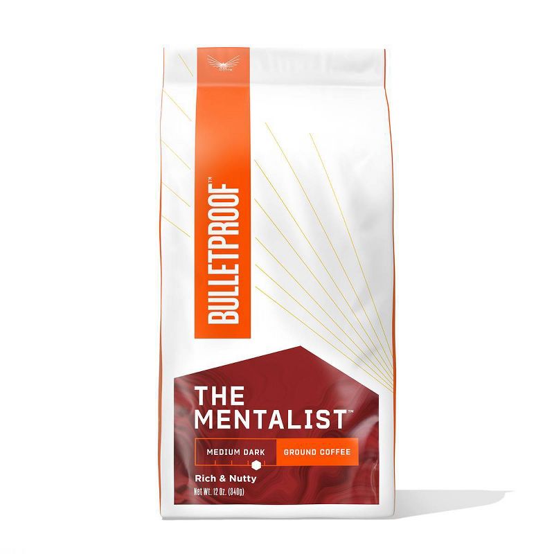 Bulletproof Mentalist Medium Dark Roast Ground Coffee -12oz
