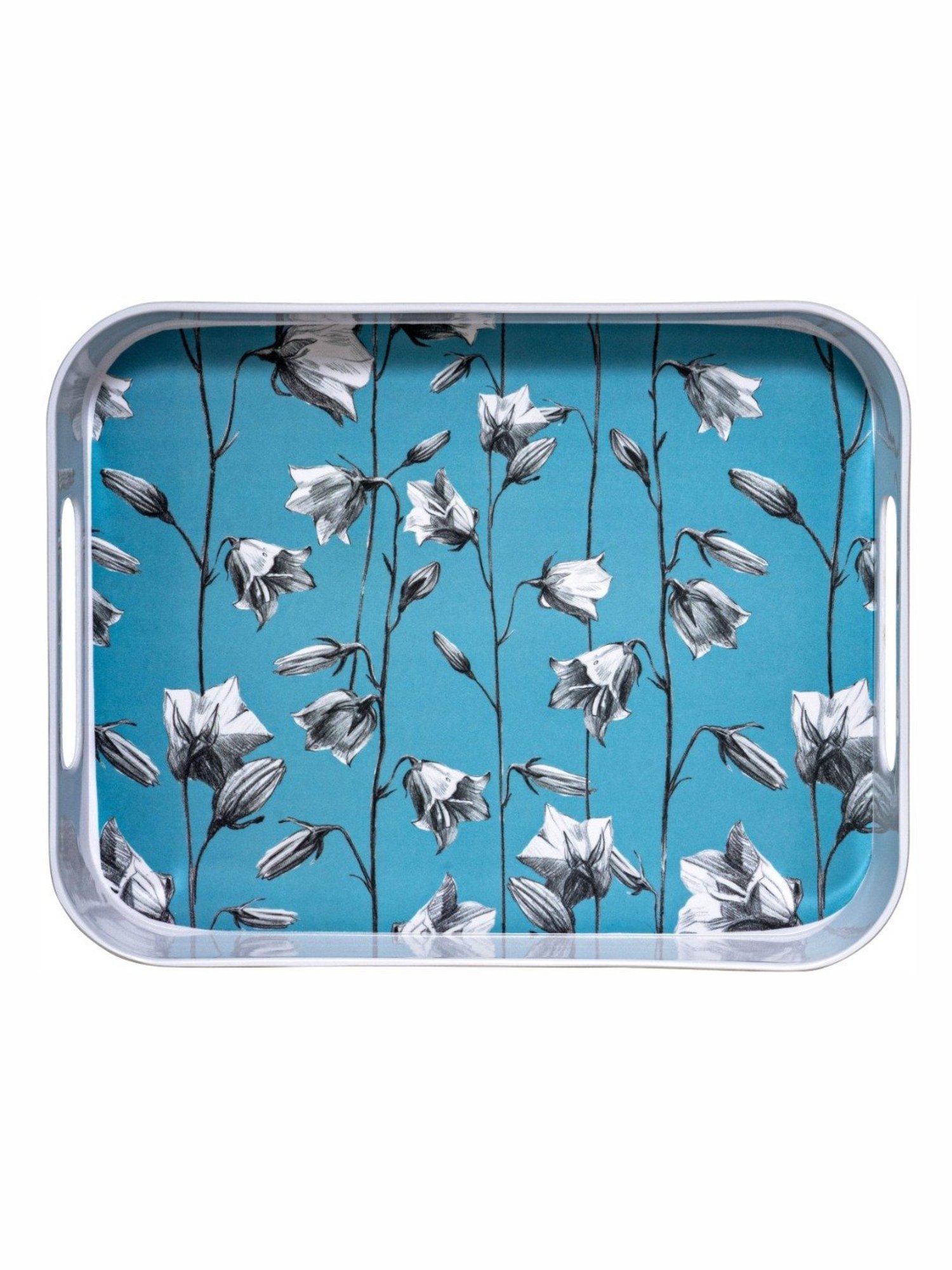 Goodhomes Multicolor Melamine Rectangular Serving Tray
