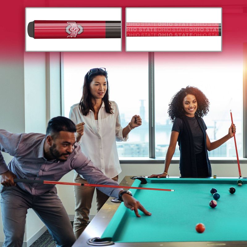 Hathaway Westmont Floor Standing Pool Cue Rack - Black