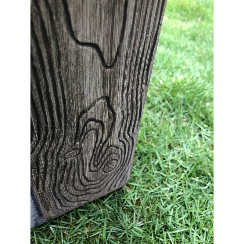 20" Kante Lightweight Concrete Modern Tall Rectangular Outdoor Planter Lodgepole - Rosemead Home & Garden, Inc.