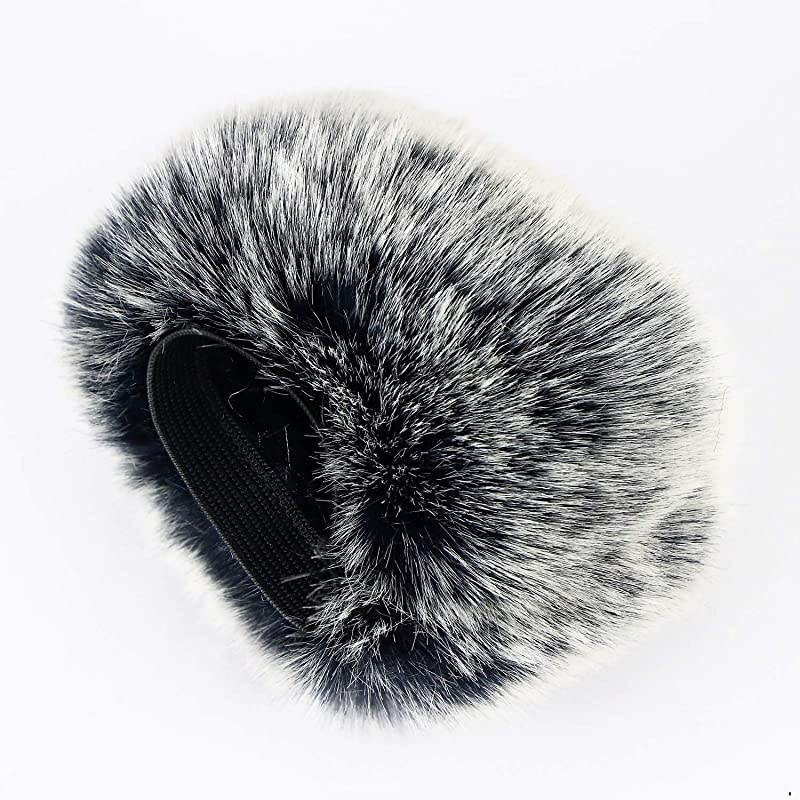 Windscreen Muff for Zoom H2n/H4n Handy Recorders, Zoom Mic Dead Cat Fur Windscreen Wind Screen for H2n H4n by