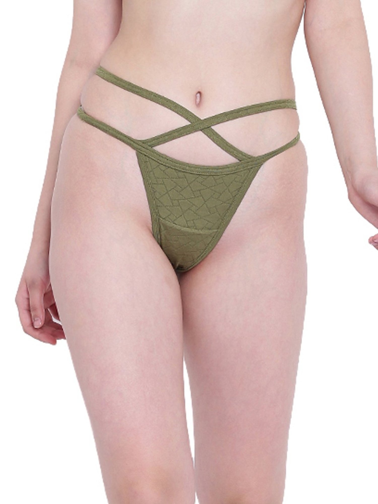 La Intimo Green Bikini Panty