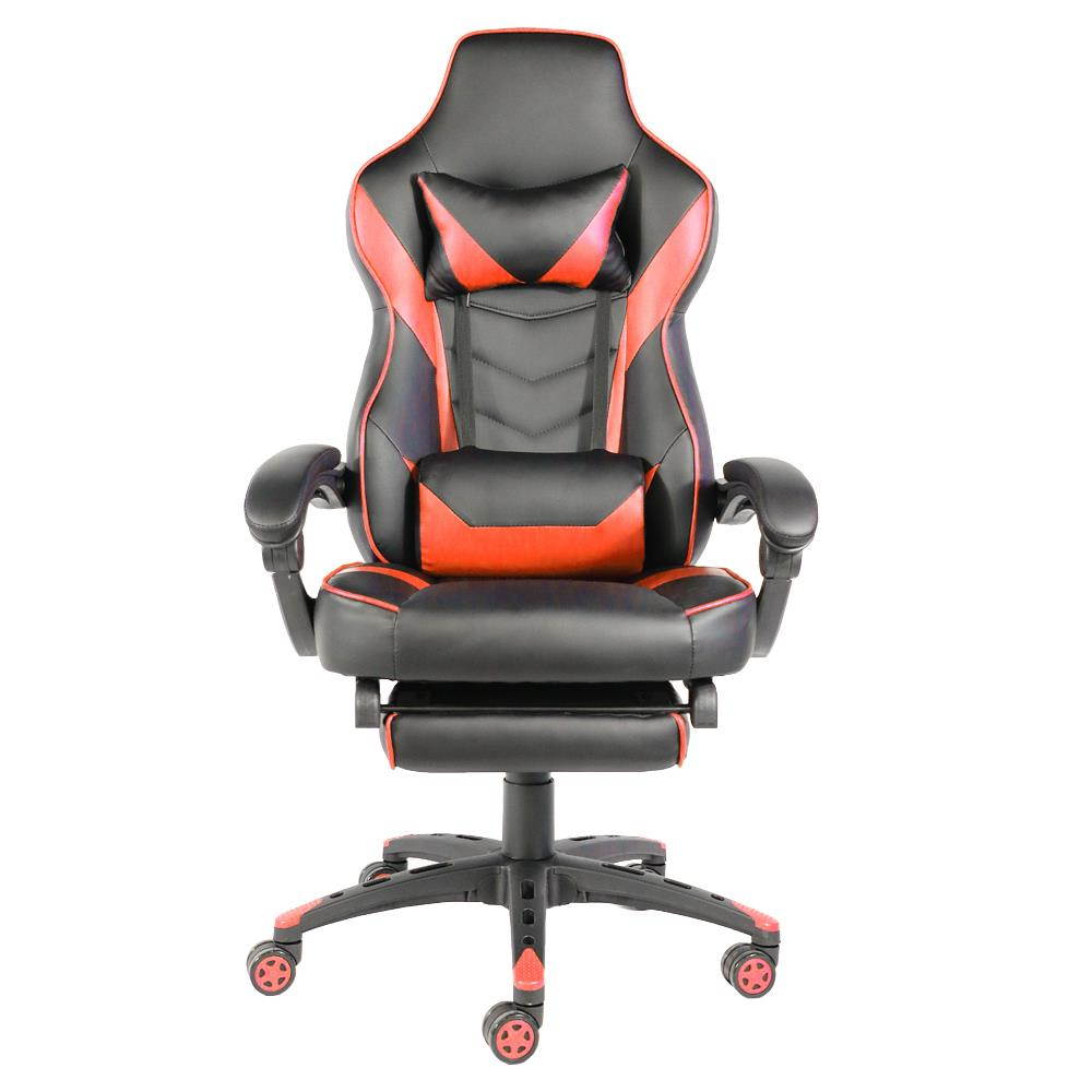 RESPAWN Sidewinder Gaming Chair, PU Leather, in Rage Red (RSP-125-RED)
