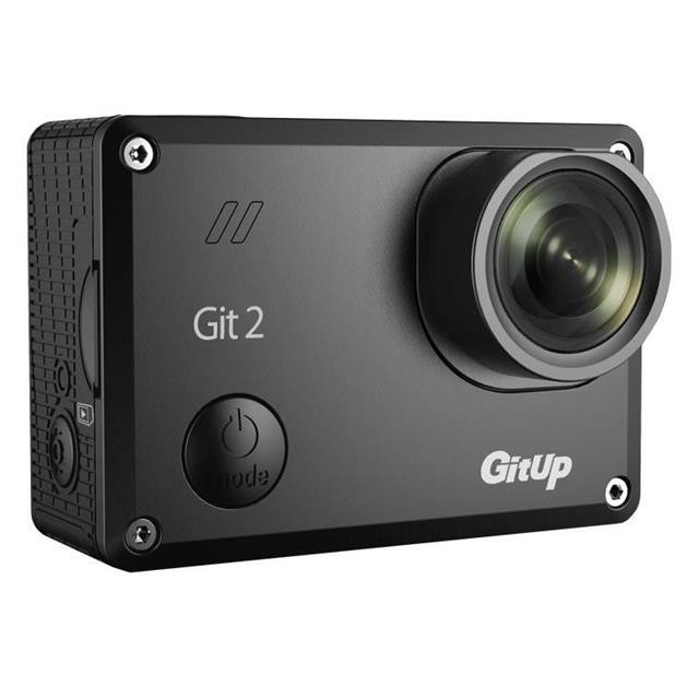 Gitup Git2 1080p Full HD Gyro Video Wi-Fi Action Camera, Pro Packaging, Black
