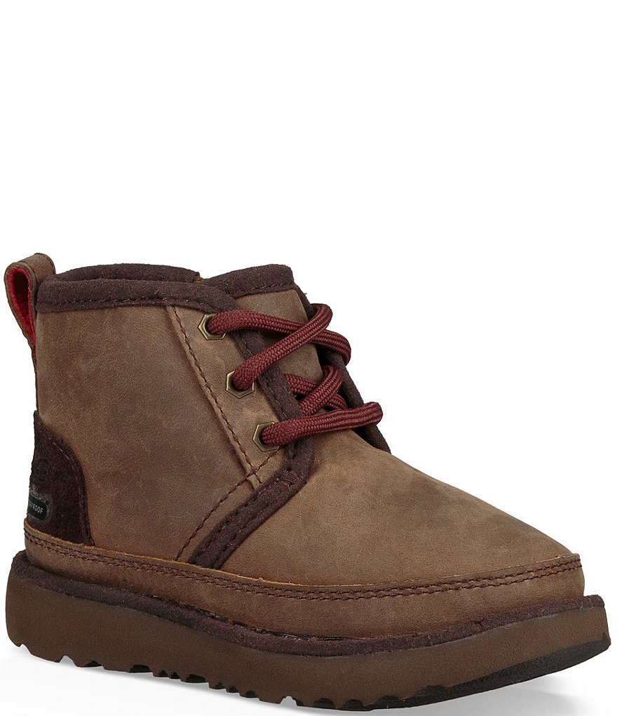 UGG&reg; Boys' Neumel II Waterproof Suede Boots (Infant)