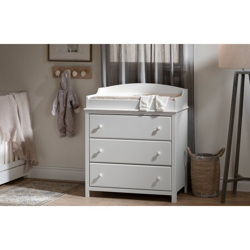 Rowan Valley Arden Grey Changing Table Topper for Dressers