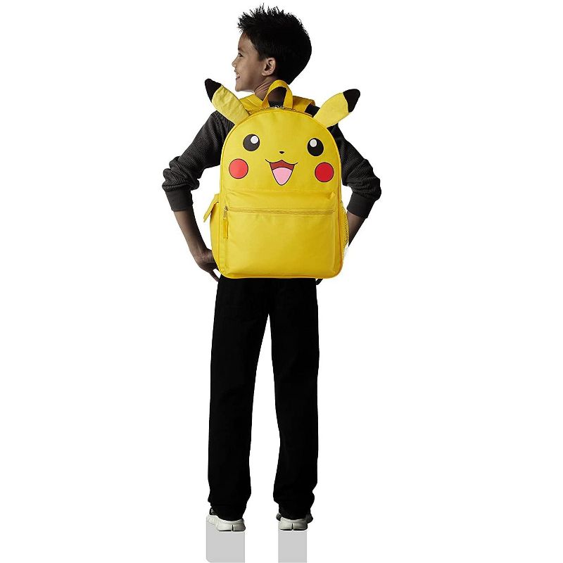 Accessory Innovations Company Pokemon Pikachu 3D 16 Inch Backpack
