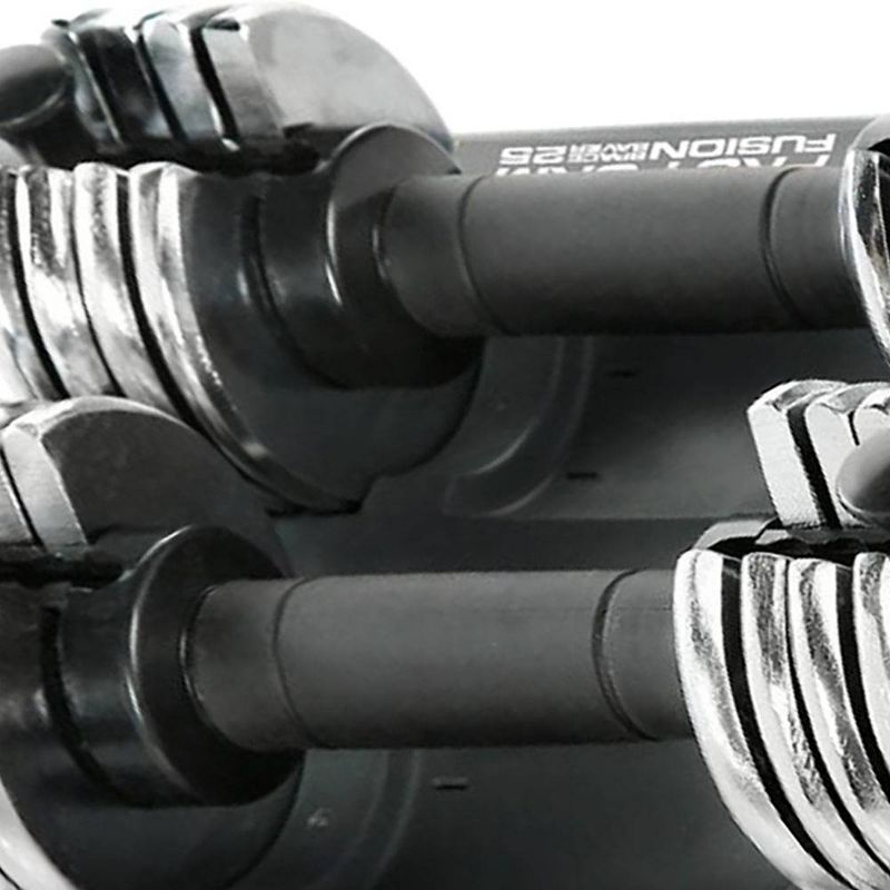 ProForm Adjustable Pair Dumbbells – Black/Silver (2.5lbs - 12.5lbs)