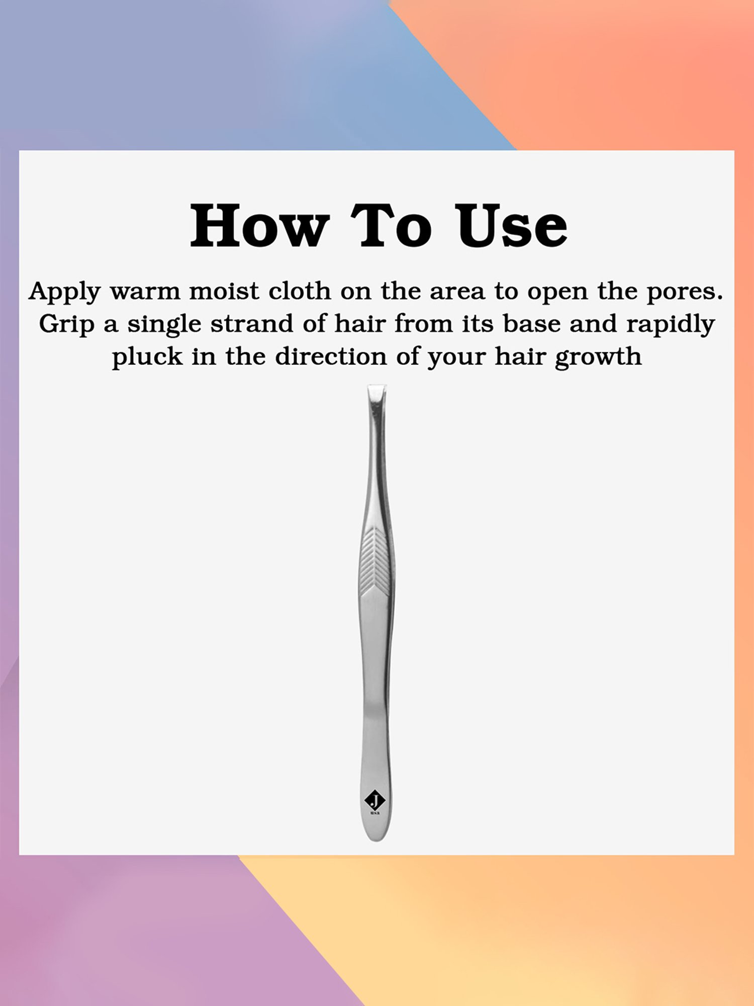 Bare Essentials Scissor Tweezer Combo