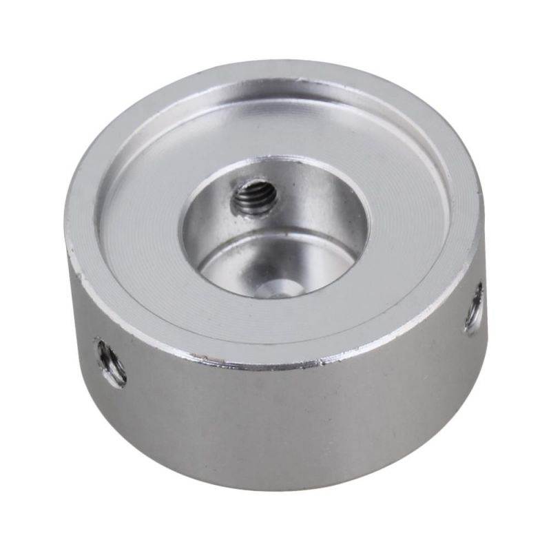 BQLZR Silver Effects Accessories Stomp Switch Pedal Box Foot Metal