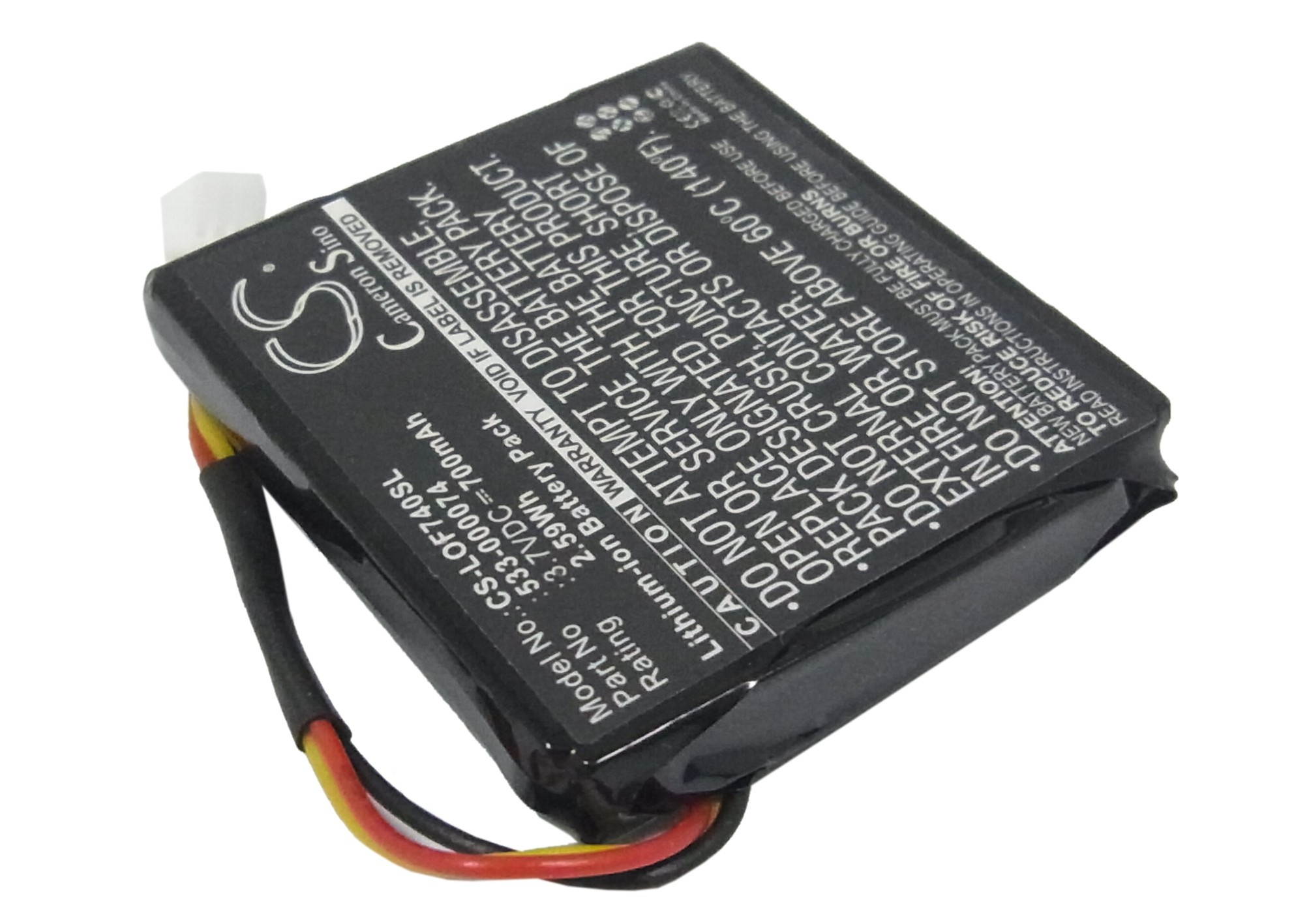 Battery Replacement for Logitech G930 981-000257 F540 533-000074