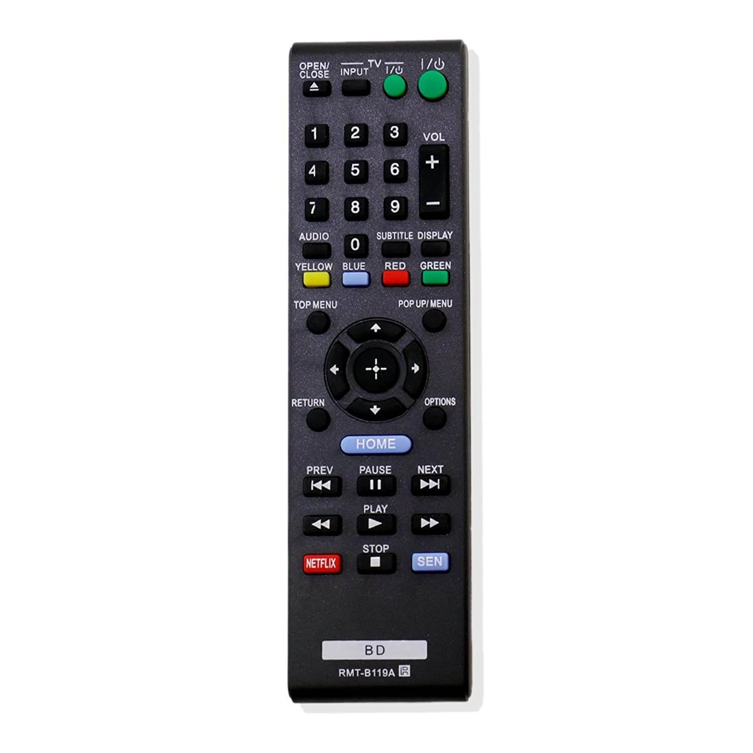 New RMT-B119A Remote Control fit for Sony Blu-ray Disc/DVD Player BDP-BX59 BDP-S390 BDP-S590 BDP-BX110 BDP-S1100 BDP-S3100 BDP-BX310 BDP-BX510 BDP-S580 sub RMT-B109C RMT-B118A RMT-B118P (RMTB119A)