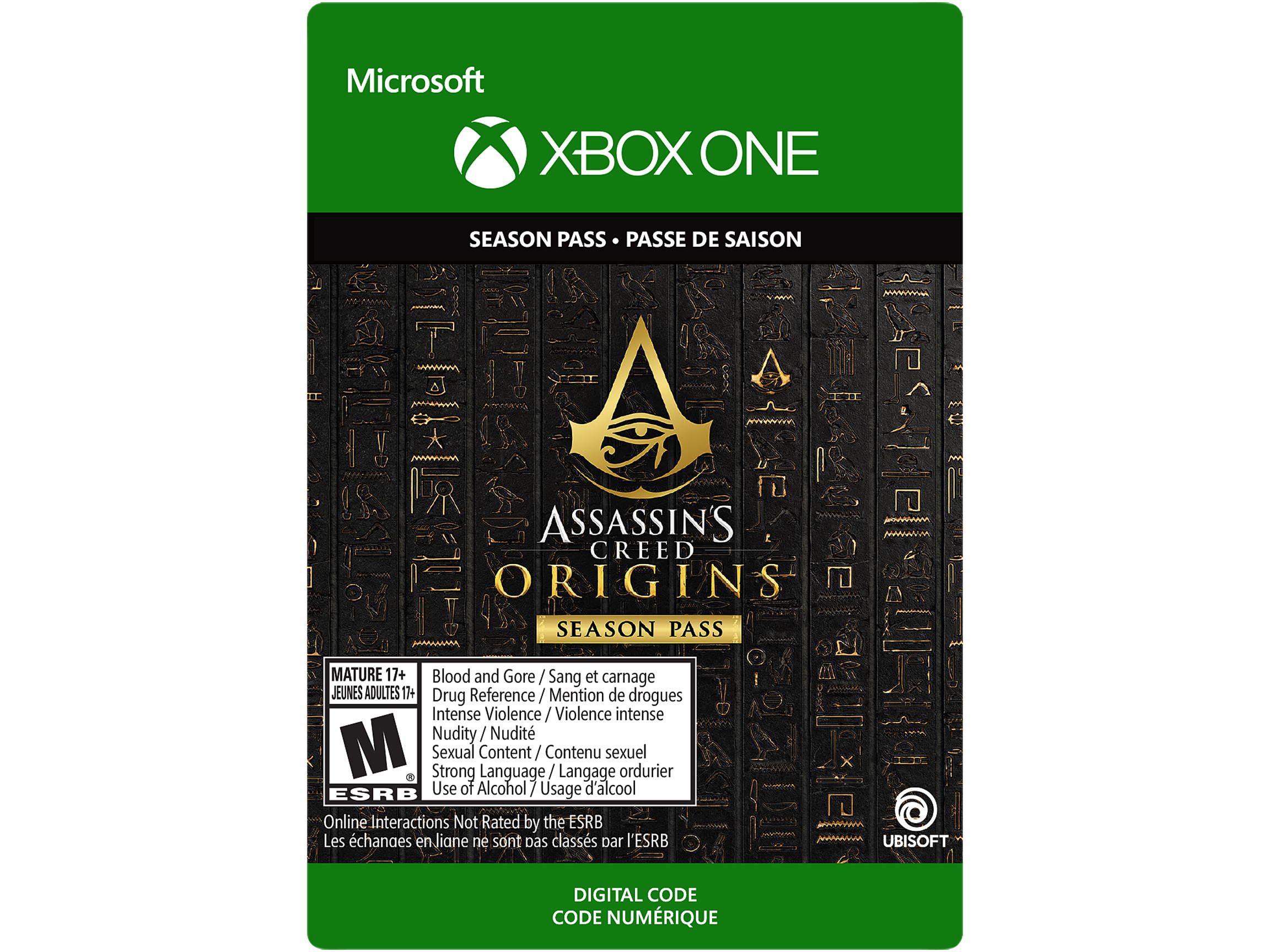 Assassin's Creed Origins: Standard Edition Xbox One [Digital Code]