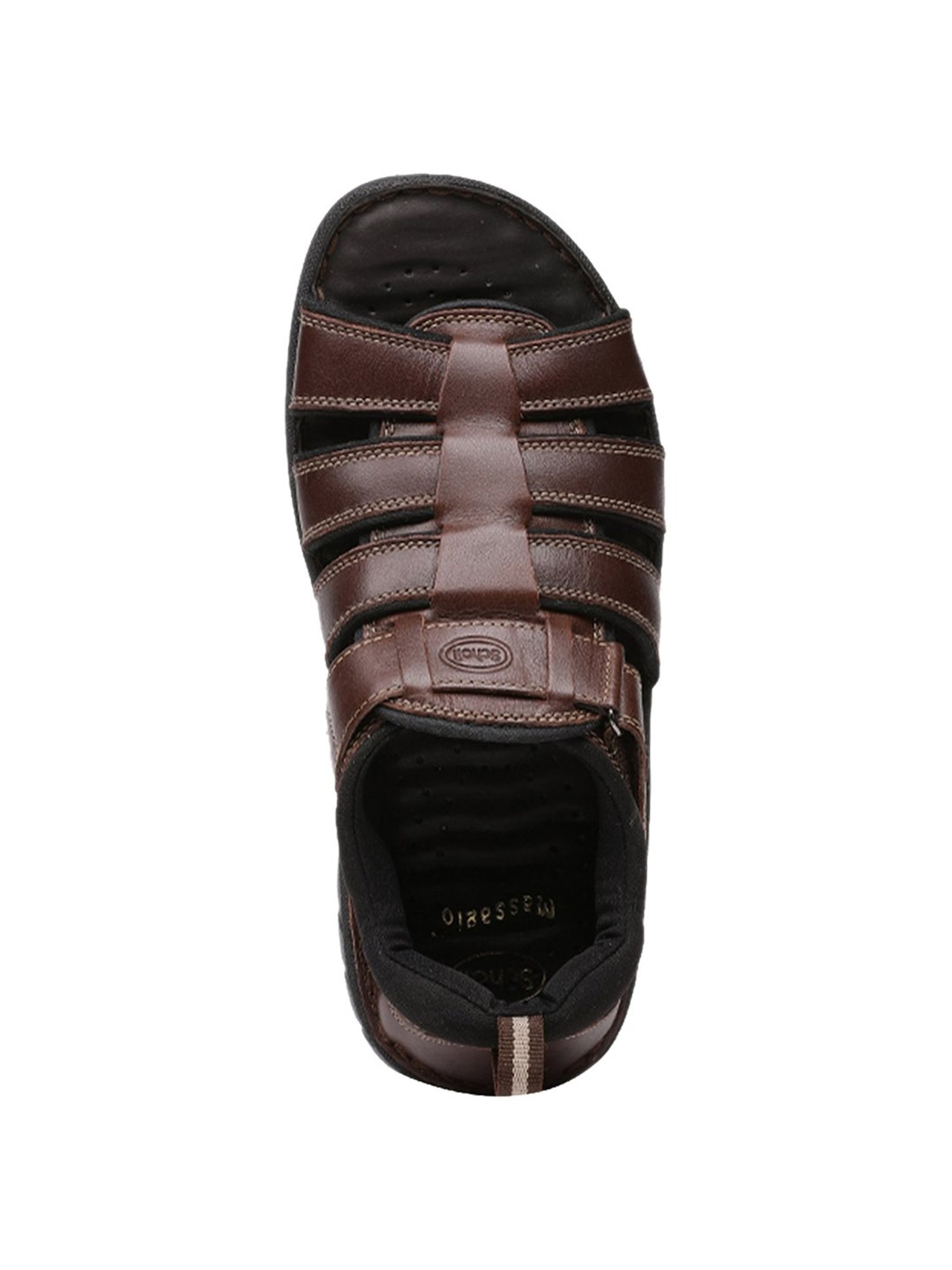 Scholl by Bata Men's Brown Fisherman Sandals