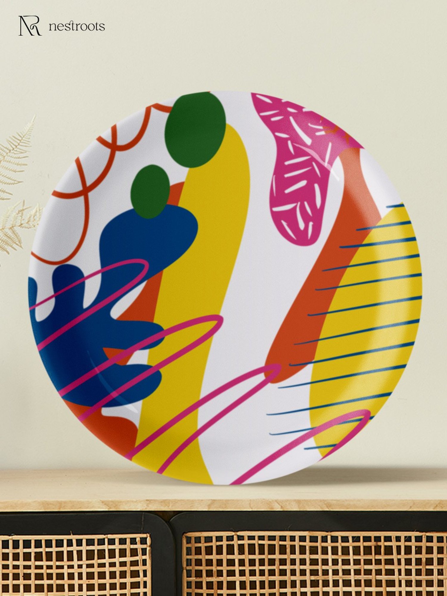 18"x24" 83 Oranges Juicy Surprise Unframed Wall Poster Print Blue - Deny Designs