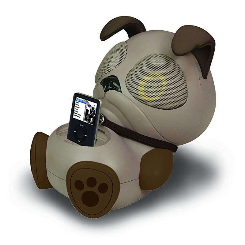 Chew Chew the Dog Speaker Docking Station for iPod and iPhone