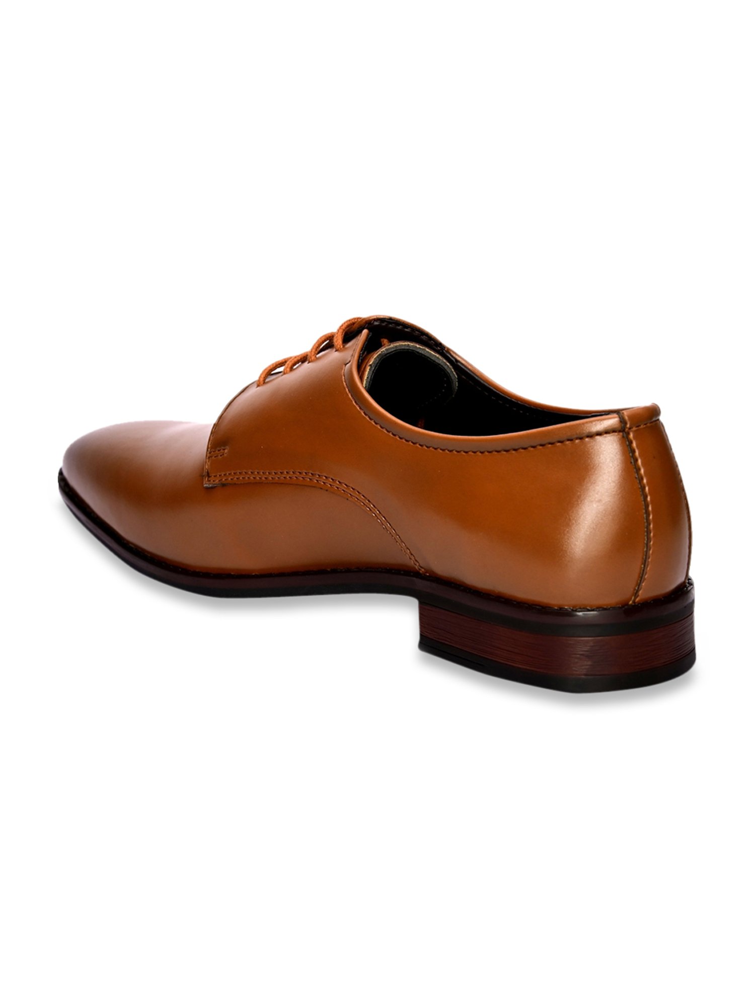 San Frissco Men's Tan Derby Shoes