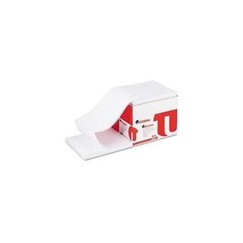 UNIVERSAL Computer Paper 18lb 9-1/2 x 11 Letter Trim Perforations White 2700