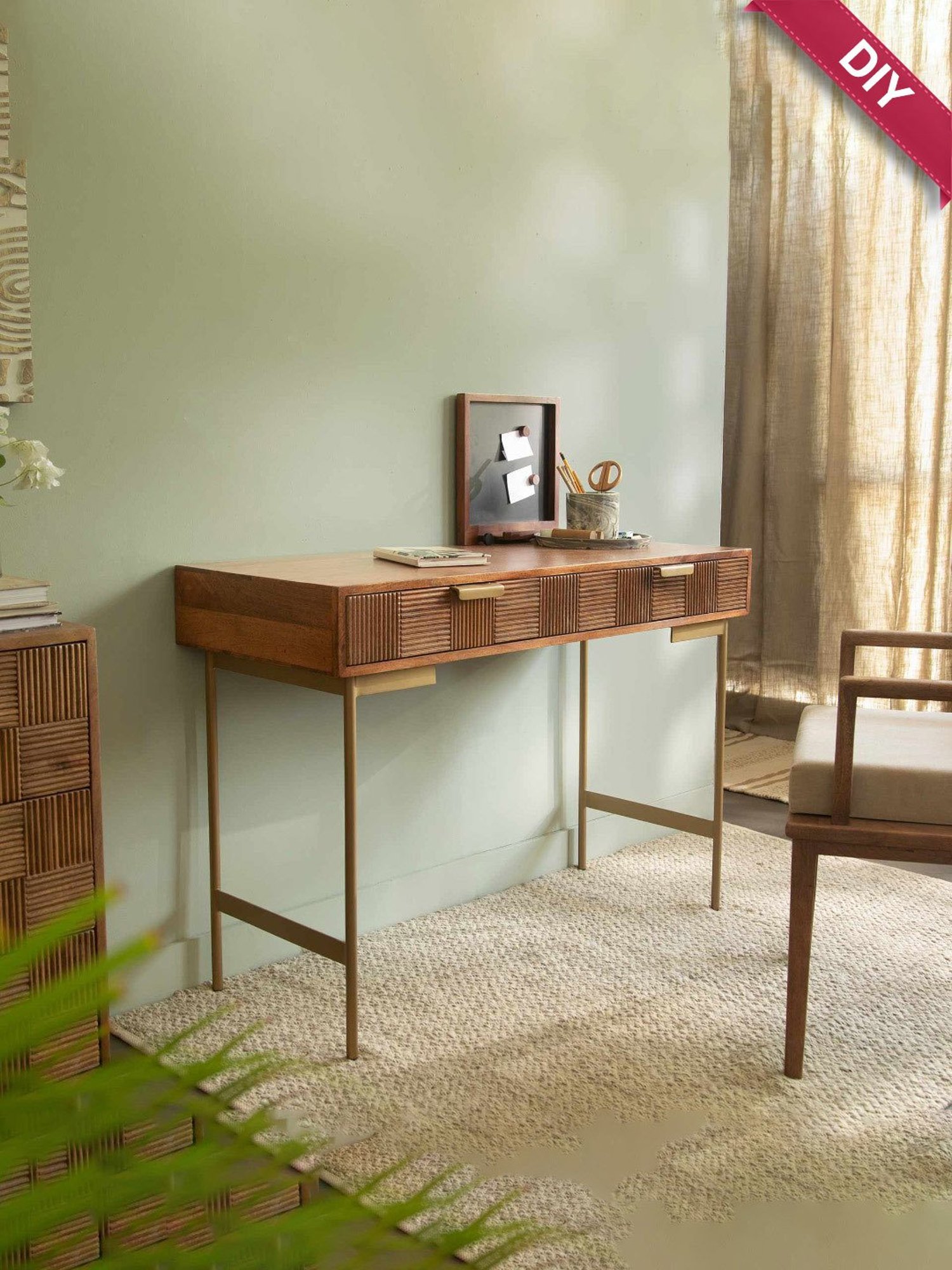 Artisans Rose Vote Hand-painted Multicolor Iron Ballot Box